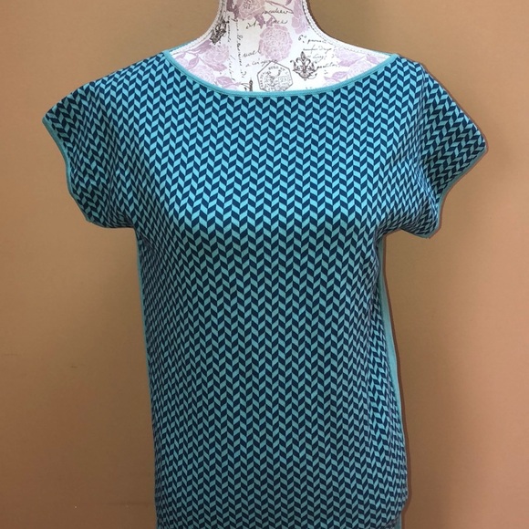Tia Cibani Teal Sweater Sheath Dress 2 - Picture 2 of 6
